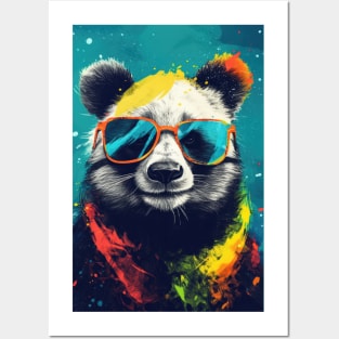 Summer Fun Panda Bear Posters and Art